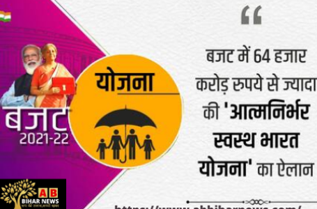 हेल्थ बजट 2021: ‘आत्मनिर्भर स्वस्थ भारत योजना’ का ऐलान, कोरोना वैक्‍सीन के लिए 35 हजार करोड़ रुपये