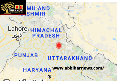  Uttarakhand में Uttarkashi के निकट रिक्टर पैमाने पर 2.2 तीव्रता वाले भूकंप के झटके महसूस किए गए