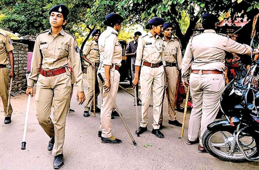  लॉकडाउन में सुरक्षा प्रहरी बनी पुलिस, जान पर खेल कर कर रही सेवा