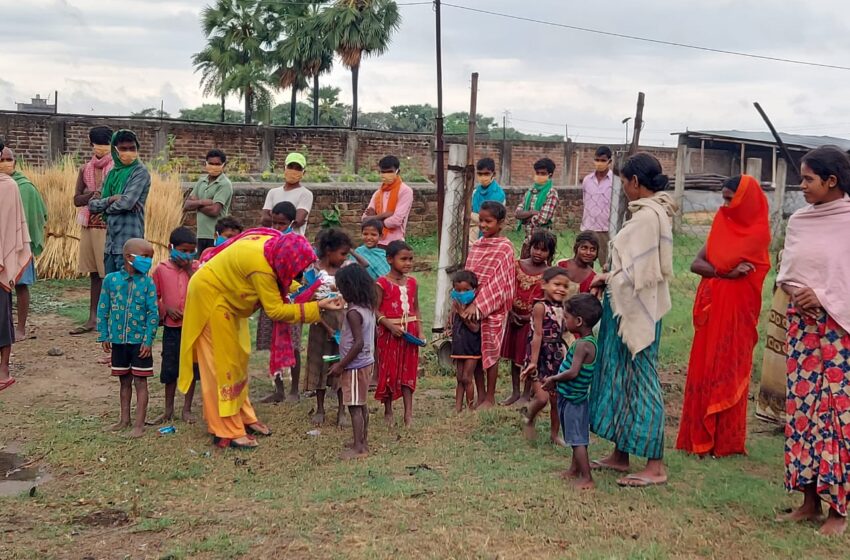  दीदीजी फाउंडेशन ने 400 लोगों को मास्क और साबुन का वितरण किया