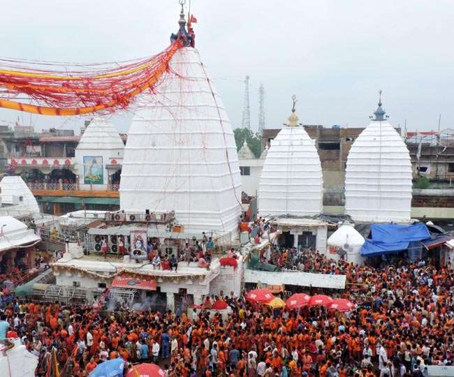  देवघर : भगतों के लिए खुशखबरी, खुल गया विश्व प्रसिद्ध शिवालय बाबा बैद्यनाथ मंदिर का पट