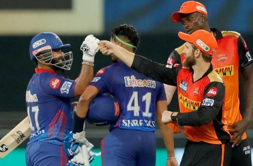  IPL 2021 के दूसरे फेज में दिल्ली कैपिटल्स ने सनराइजर्स हैदराबाद को 8 विकेट से हराकर, प्वॉइंट टेबल में टॉप पर पहुंची