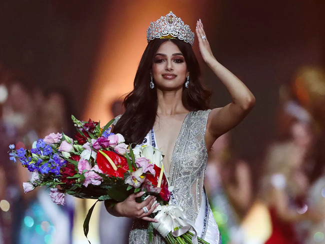  Miss Universe 2021:  हरनाज़ कौर संधू बनीं मिस यूनिवर्स, 21 साल बाद मिस यूनिवर्स का ताज भारत के नाम सजा