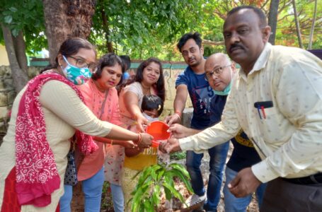 कदम कर्नाटक ने लायंस क्लब  सरजापुरा टाउन बैगलौर  के सहयोग से पौधारोपण अभियान चलाया