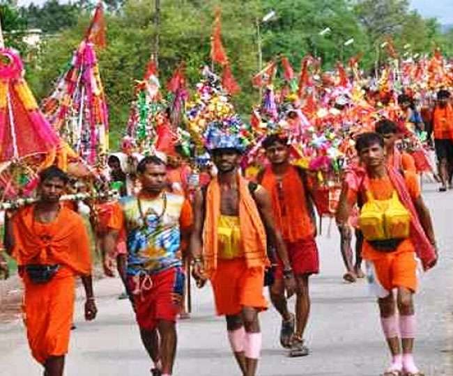  श्रावणी मेलाः सुल्तानगंज से अबतक 6 लाख,13 हजार 699 कांवरिये जल भरकर पैदल देवघर हुए रवाना