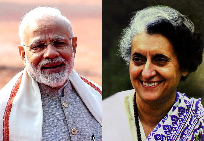  प्रधानमंत्री नरेंद्र मोदी ने इंदिरा गांधी दी श्रद्धांजलि, रानी लक्ष्मीबाई को किया याद