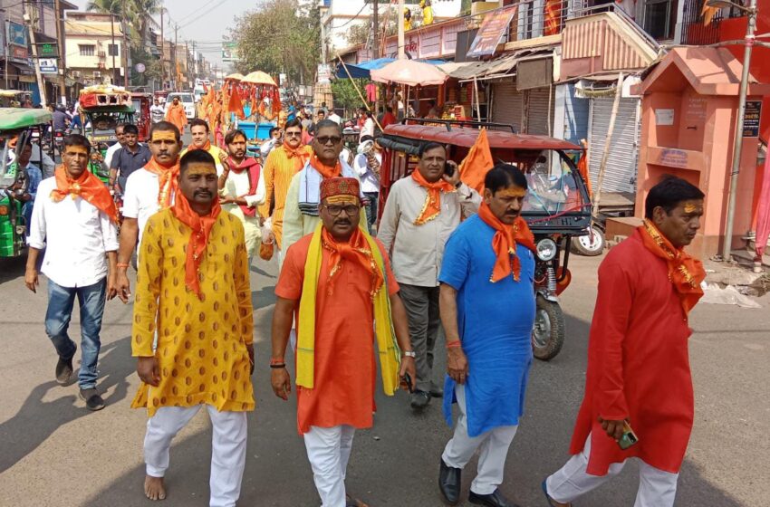  बिहार-झारखंड: जन कल्याण हेतु झंडा मैदान में शुरू हुआ छह दिवसीय श्री मद भागवत कथा