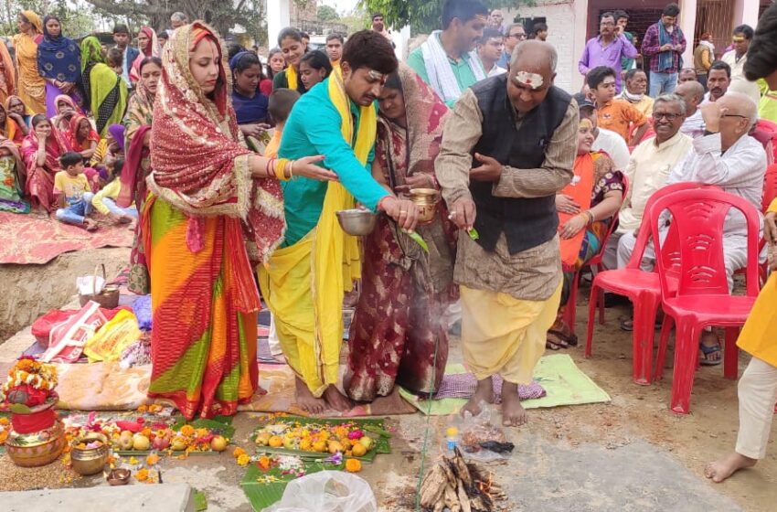  खगेश्वरनाथ महादेव मंदिर के जीर्णोधार कार्य का हुआ शुभारंभ, पशुपतिनाथ मंदिर के तर्ज पर होगा नवनिर्माण