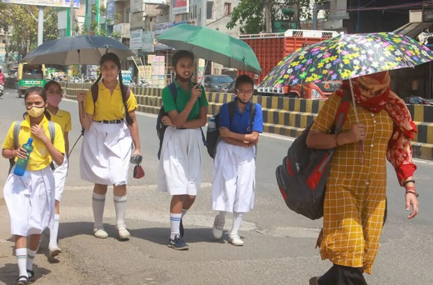  पटना में बढ़ते तापमान के कारण सभी स्कूलों में पढ़ाई का बदला समय, कल से  11.45 बजे तक ही खुलेंगे स्कूल