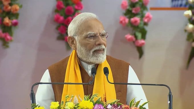  BHU में संबोधित करते हुए PM नरेंद्र मोदी ने भोजपुरी में कहा-जहां महादेव का कृपा हो जाला…