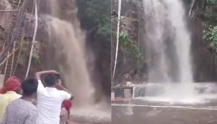  Kakolat Waterfall: नवादा के ककोलत जलप्रपात में आई बाढ़, स्थानीय लोगों में अफरा-तफरी माहौल