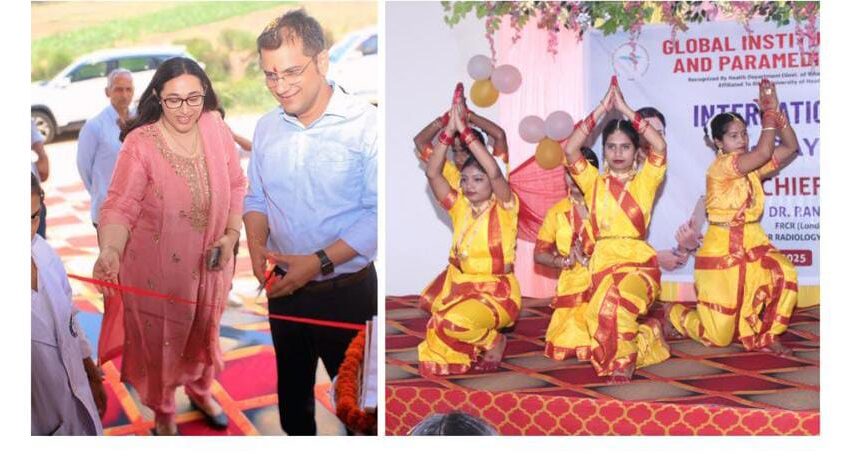 “ग्लोबल इंस्टिट्यूट ऑफ़ नर्सिंग एंड पैरामेडिकल साइंसेज़” में अंतर्राष्ट्रीय नर्सिंग दिवस समारोह आयोजित