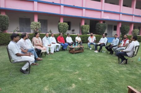 तिलौथू हाई स्कूल के पूर्ववर्ती छात्र संघ के सम्मेलन की तैयारी शुरू