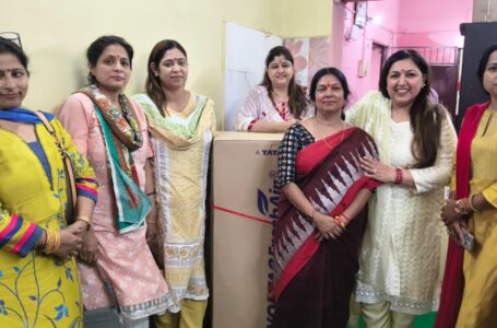 एंजल्स अराउंड ट्रस्ट ने सहज शक्ति सर्व कल्याण संस्था में कूलर का वितरण किया